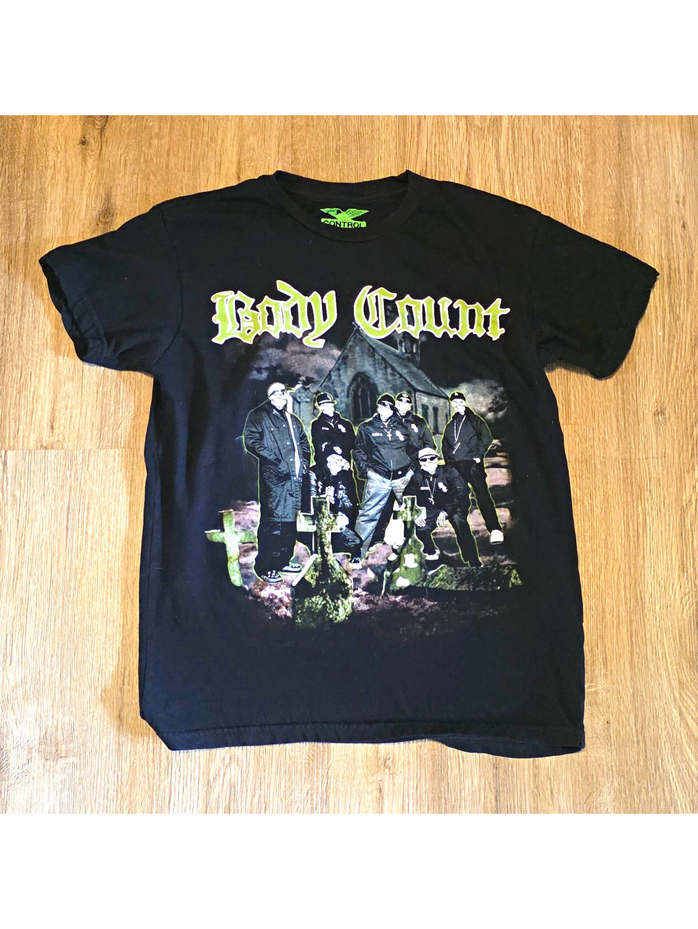 Body Count When I'm Gone T-Shirt Small Black Ice-T Control Double Sided